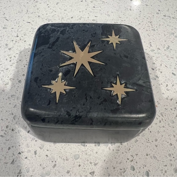 Catherine Martin for Anthropologie Starry Night Marble Trinket Box - Picture 4 of 8